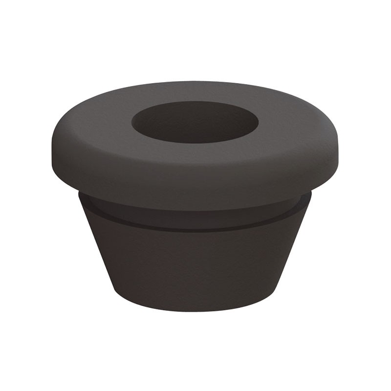 1 pcs : QFG-16200 - GROMMET 0.240' ELASTOMER BLACK