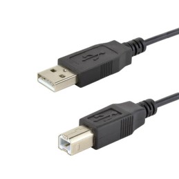 1 pcs : CBLT-UA-UB-1 - CBL USB2.0 A PLUG TO B PLG 3.28'