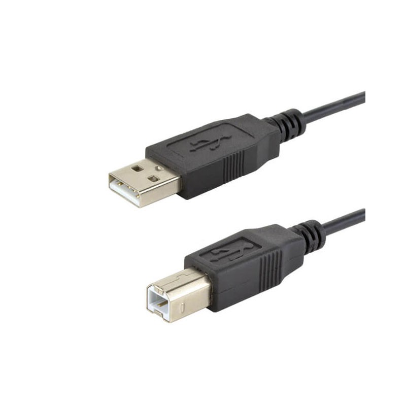 1 pcs : CBLT-UA-UB-1 - CBL USB2.0 A PLUG TO B PLG 3.28'