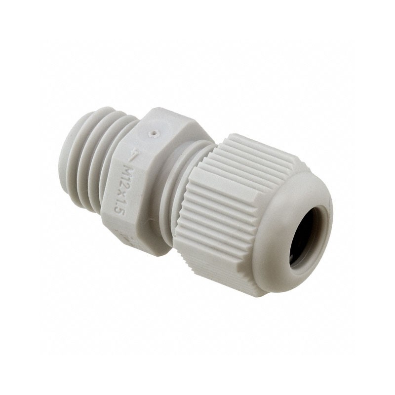 1 pcs : 12002100 - CABLE GLAND 3-6MM M12 POLYAMIDE