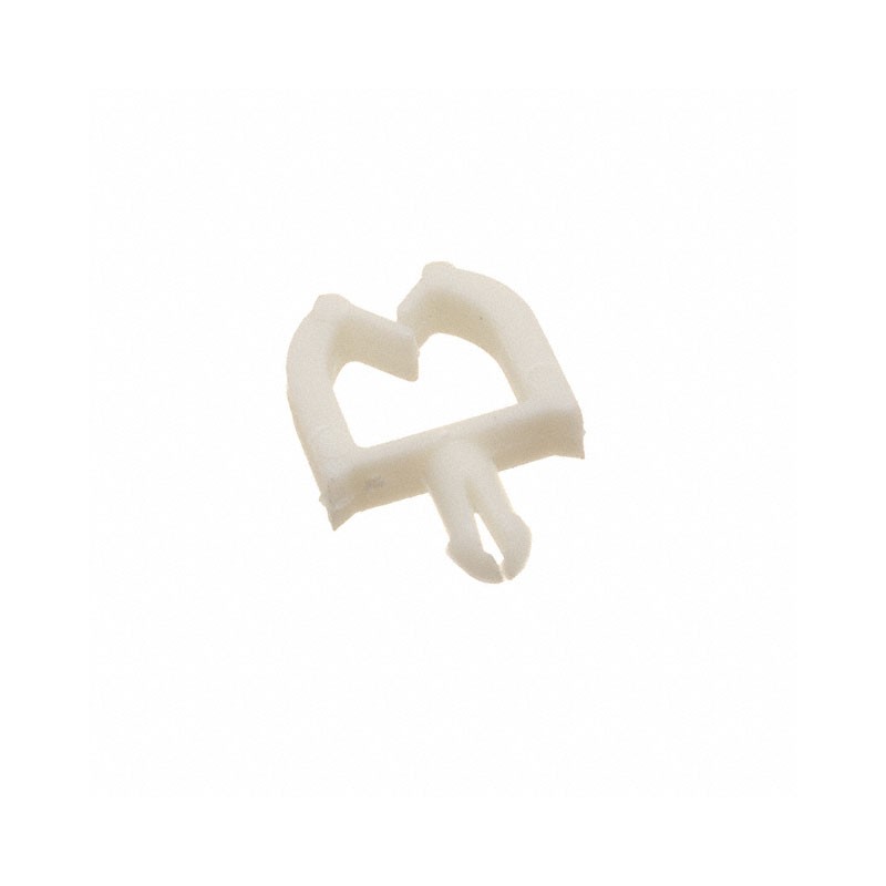 1 pcs : MWSET1-2-1-19 - CBL CLIP WIRE SADDLE NAT PUSH IN