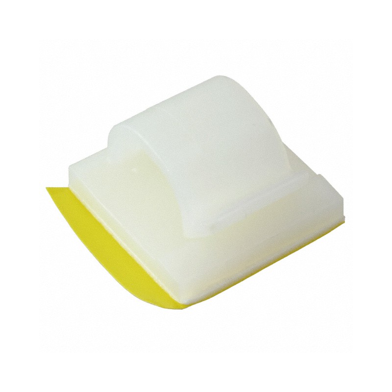 1 pcs : MWCK-460-01A4 - CBL CLIP C-TYPE NATURAL ADHESIVE