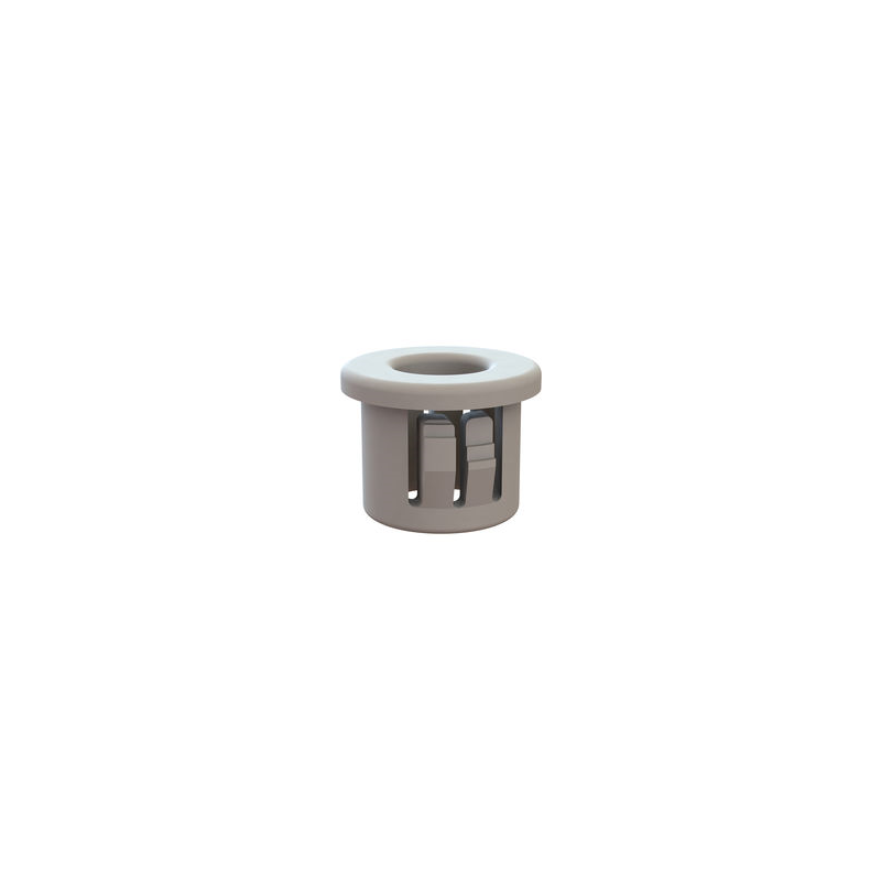 1 pcs : 22MP04374W - BUSHING 0.250' NYLON WHITE