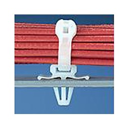 1 pcs : TM2PWH25-M - CABLE TIE HLDR SGL PUSH WING MNT