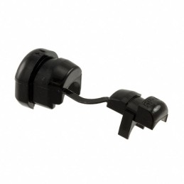 1 pcs : SRB-R-4 - BUSHING W/STR RELIEF NYLON BLACK