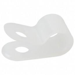 1 pcs : CCS31-S8-C - CBL CLIP P-TYPE NATURAL FASTENER