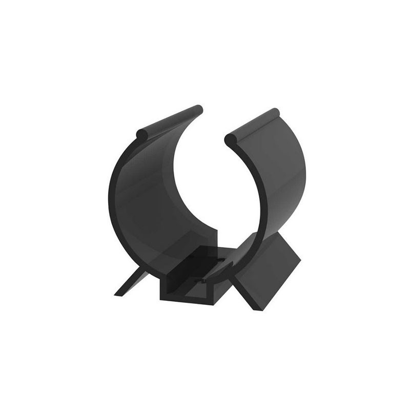 1 pcs : V-1010 - CBL CLIP U-TYPE BLACK FASTENER