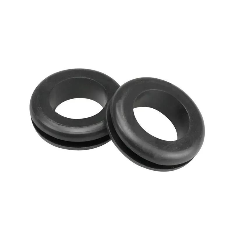 1 pcs : GR3209A - GROMMET 0.375' RUBBER BLACK
