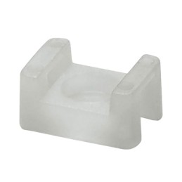 1 pcs : 3240702 - CABLE TIE HLDR DUAL SCREW TRANS