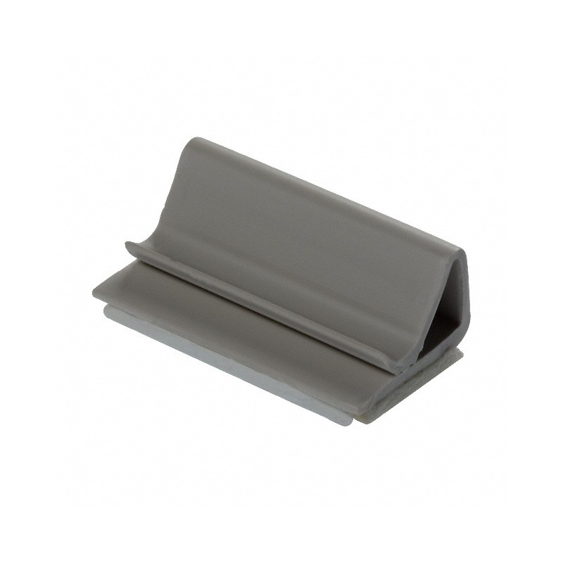 1 pcs : CFCC-4-05A-RT - CBL CLIP FLAT C-TYPE WHITE ADH