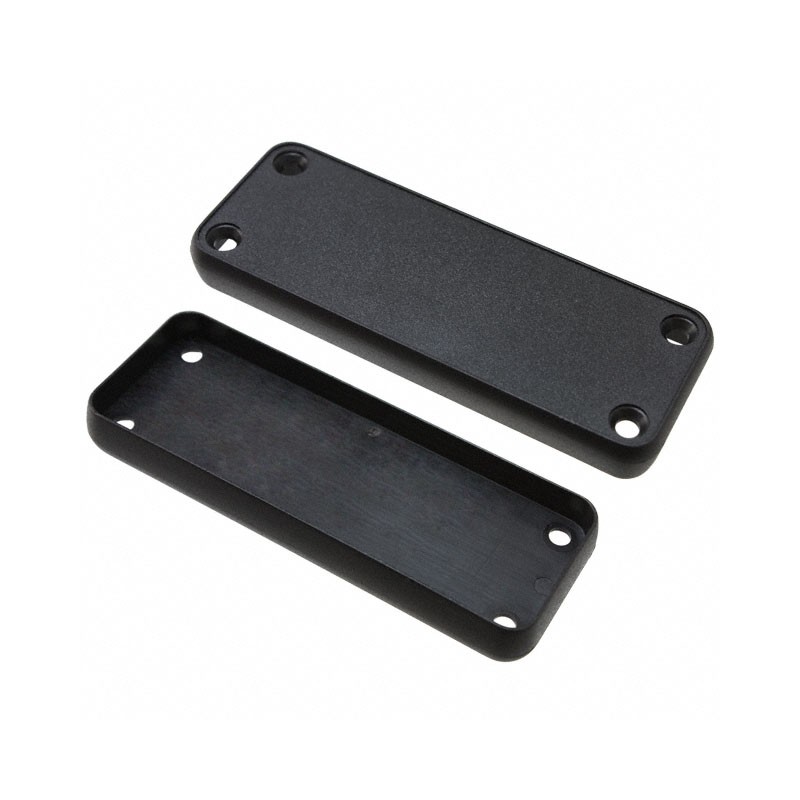 1 pcs : 1455JPLBK - ABS Bezel 3.194' L x 1.186' W x 0.354' H (81.13mm x 30.12mm x 8.99mm) Black