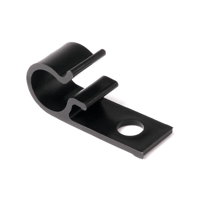 1 pcs : D15L4 - CBL CLIP D-TYPE BLACK FASTENER