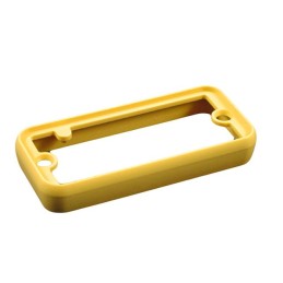 1 pcs : 1455RBY - ABS Bezel 6.673' L x 1.363' W x 0.453' H (169.49mm x 34.62mm x 11.51mm) Yellow