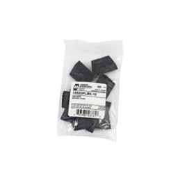 1 pcs : 1552DPLBK-10 - ABS Panel, End 3.000' L x 2.000' W x 0.880' H (76.20mm x 50.80mm x 22.35mm) Black