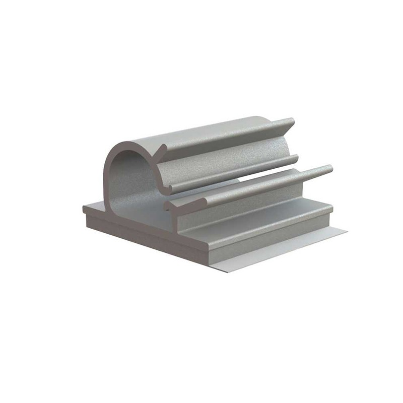 1 pcs : KKL-4-RT - CBL CLIP C-TYPE GRAY ADHESIVE