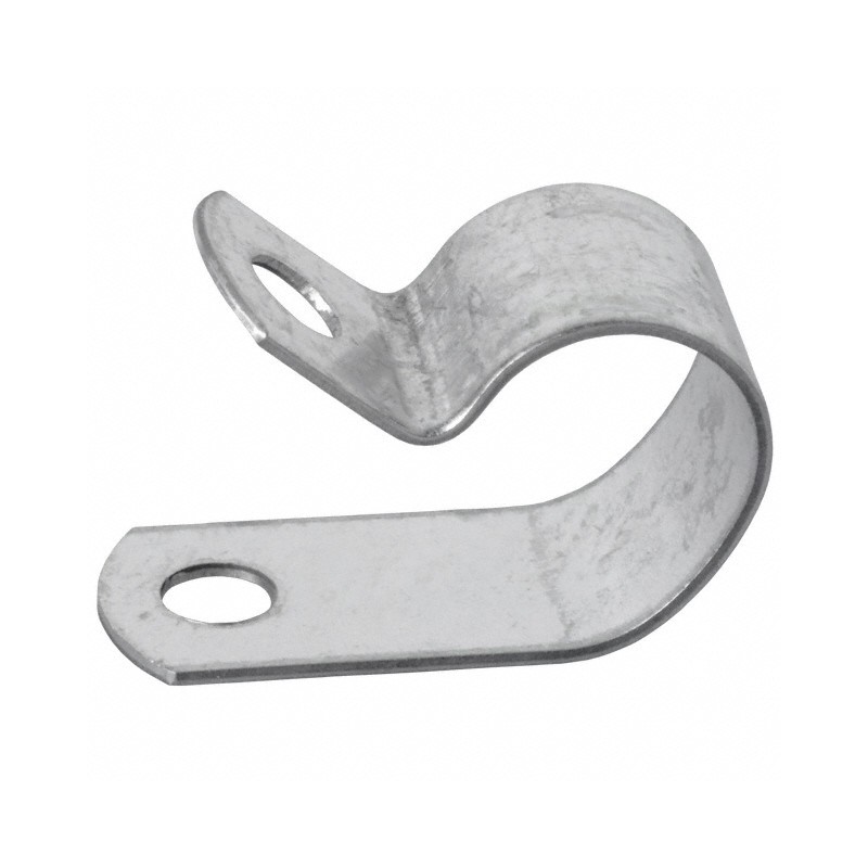 1 pcs : 8105 - CBL CLAMP P-TYPE SILVER FASTENER