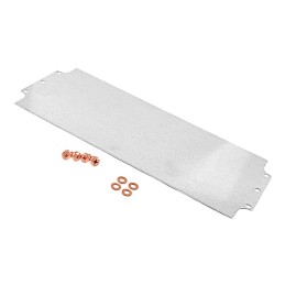 1 pcs : 1590Z166PL - Aluminum Panel, Inner 13.627' L x 5.737' W x 0.075' H (346.13mm x 145.72 x 1.91mm) Unpainted