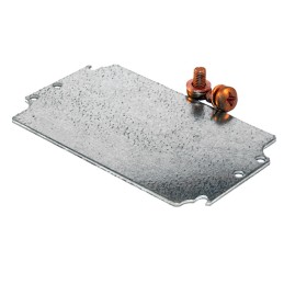 1 pcs : 1590Z120PL - Aluminum Panel, Inner 4.173' L x 2.737' W (105.99mm x 69.52mm) Unpainted