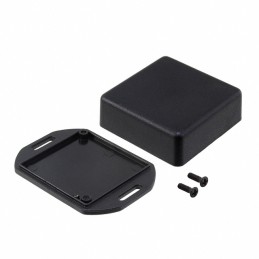 1 pcs : 1551RFLBK - Box ABS Black Cover Included 1.969' L x 1.969' W (50.00mm x 50.00mm) X 0.787' (19.99mm)