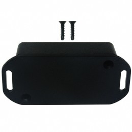 1 pcs : 1551HFLBK - Box ABS Black Cover Included 2.362' L x 1.378' W (59.99mm x 35.00mm) X 0.787' (19.99mm)