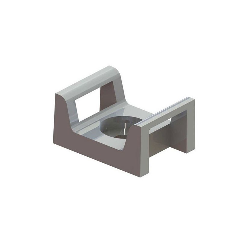 1 pcs : FTH-27-12-01 - CABLE TIE HLDR DUAL SCRW 10 NAT