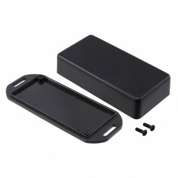 1 pcs : 1551KFLBK - Box ABS Black Cover Included 3.150' L x 1.575' W (80.00mm x 40.00mm) X 0.787' (19.99mm)