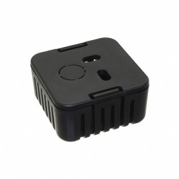 1 pcs : 1551V1BK - Box ABS Black Hand Held, Cover Included 1.570' L x 1.570' W (39.88mm x 39.88mm) X 0.800' (20.32mm)