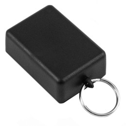 1 pcs : 1551GRBK - Box ABS Black Hand Held, Cover Included 1.969' L x 1.378' W (50.00mm x 35.00mm) X 0.787' (19.99mm)