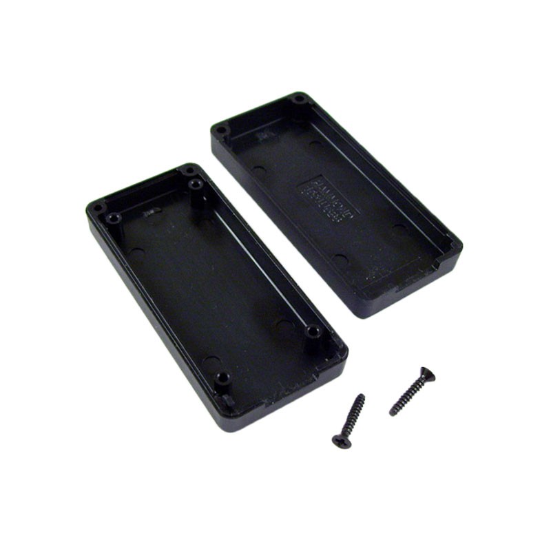 1 pcs : 1551USB3BK - Box ABS Black Hand Held, Split Sides 2.559' L x 1.181' W (65.00mm x 30.00mm) X 0.610' (15.50mm)