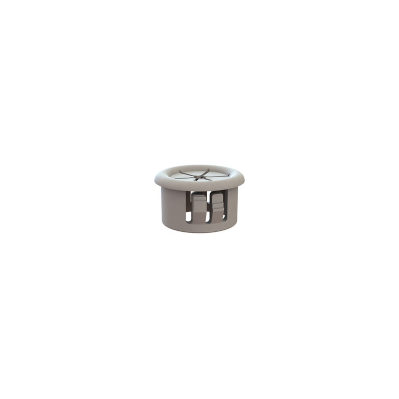 1 pcs : 22AF0625W - BUSHING 0.437' NYLON WHITE