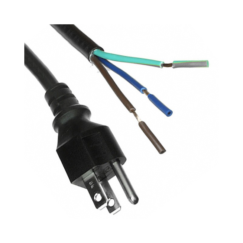 1 pcs : 311019-01 - CORD 16AWG NEMA5-15P - CBL 6.56'