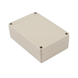 1 pcs : RP1125 - Box ABS Gray Cover Included 4.940' L x 3.370' W (125.48mm x 85.60mm) X 1.570' (39.88mm)