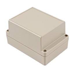 1 pcs : RP1145 - Box ABS Gray Cover Included 4.940' L x 3.390' W (125.48mm x 86.11mm) X 2.760' (70.10mm)