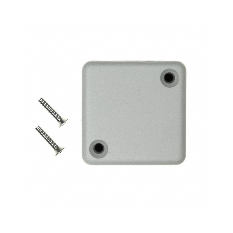 1 pcs : 1551NGY - Box ABS Gray Hand Held, Cover Included 1.378' L x 1.378' W (35.00mm x 35.00mm) X 0.591' (15.01mm)