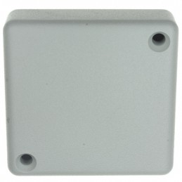 1 pcs : 1551SGY - Box ABS Gray Hand Held, Cover Included 1.969' L x 1.969' W (50.00mm x 50.00mm) X 0.591' (15.01mm)