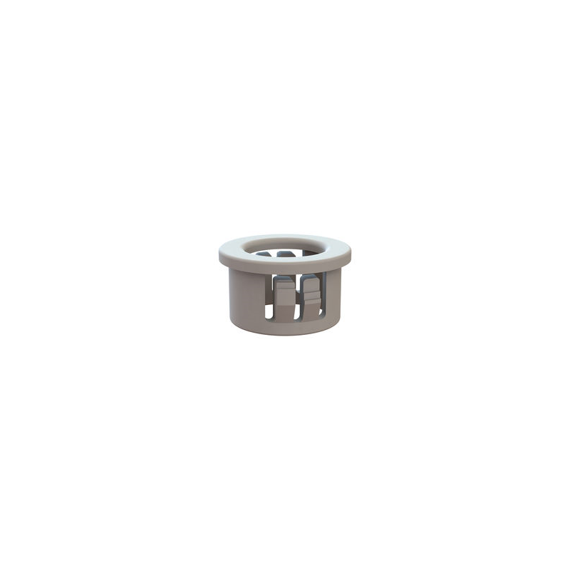 1 pcs : 22MP06257W - BUSHING 0.437' NYLON WHITE