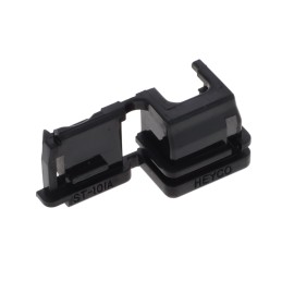 1 pcs : 1839 - ST 101A BLACK U SLOT