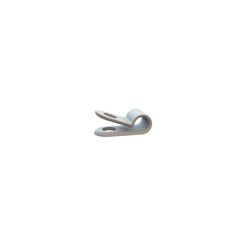 1 pcs : 22CC37D0187 - CBL CLAMP P-TYPE NAT FASTENER