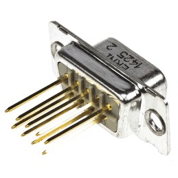 25 pcs - Provertha 9 Way Through Hole D-sub Connector Socket, 2.75mm Pitch