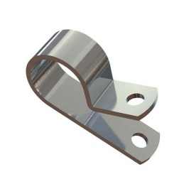 1 pcs : AL5A - CBL CLAMP P-TYPE SILVER FASTENER