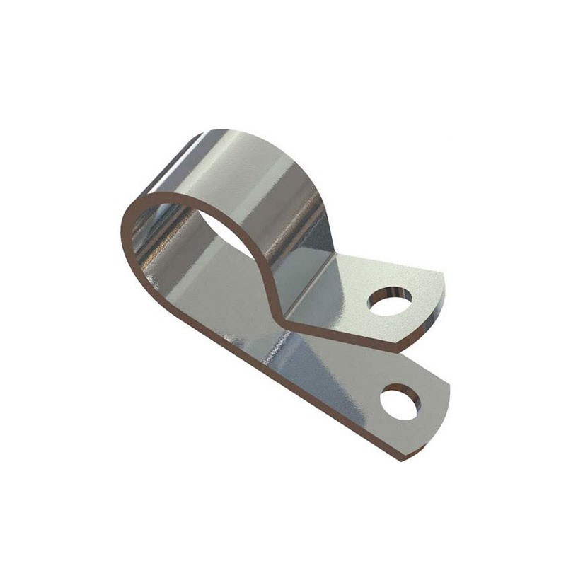 1 pcs : AL5A - CBL CLAMP P-TYPE SILVER FASTENER