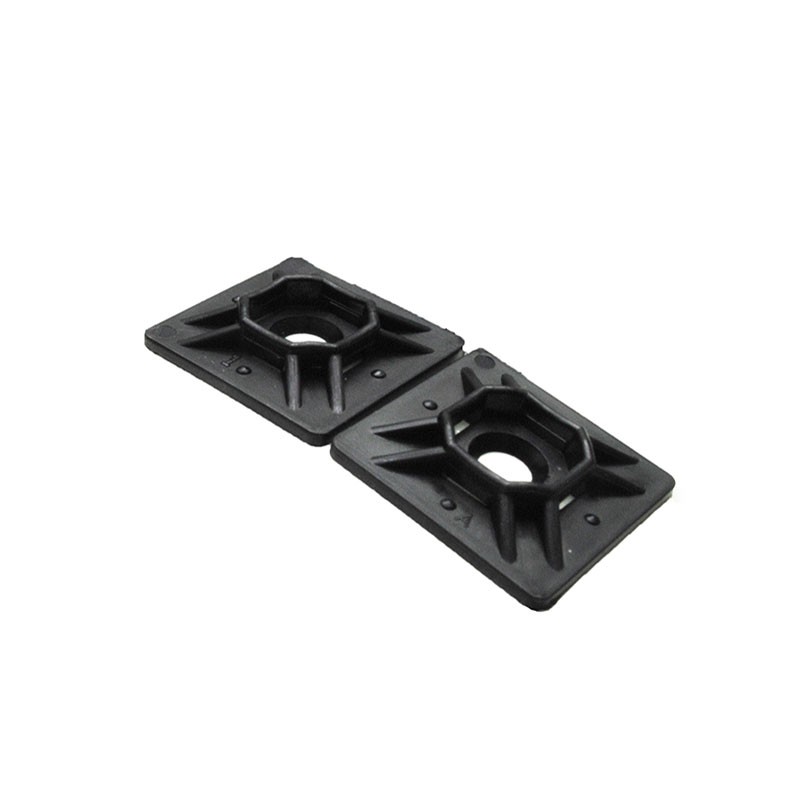 2 pcs : AL-MPA-1000-0-C - MOUNTING PADS, 1', BLACK, ACRYLI