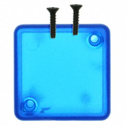 1 pcs : 1551MTBU - Box ABS Translucent - Blue Hand Held, Cover Included 1.378' L x 1.378' W (35.00mm x 35.00mm) X 0.787' (19.99m