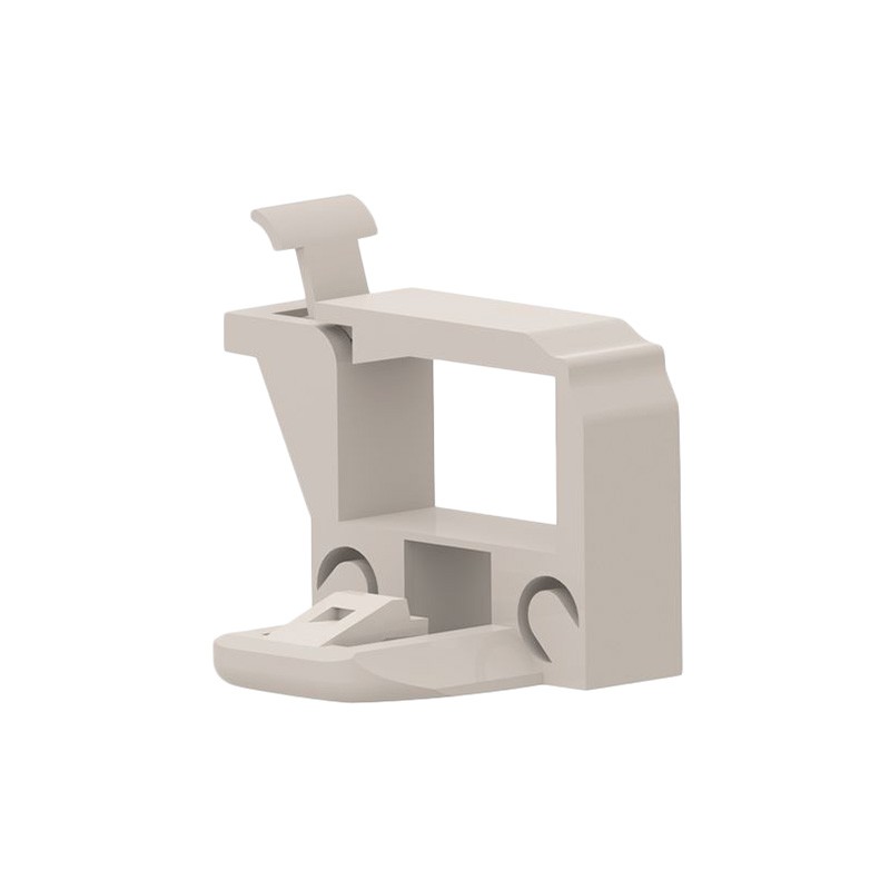 1 pcs : SMWSLT-1-19 - CBL CLIP WIRE SADDLE PUSH IN