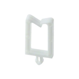 1 pcs : WS-2-19 - CBL CLIP WIRE SADDLE PUSH IN