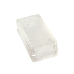 1 pcs : 1551USB2CLR - Box ABS Translucent - Clear Hand Held, Split Sides 1.969' L x 0.984' W (50.00mm x 25.00mm) X 0.610' (15.50