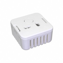 1 pcs : 1551V1WH - Box ABS White Hand Held, Cover Included 1.570' L x 1.570' W (39.88mm x 39.88mm) X 0.800' (20.32mm)