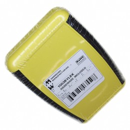 1 pcs : 1553BYLBK - Box ABS Yellow Hand Held, Split Sides 4.615' L x 3.109' W (117.22mm x 78.97mm) X 0.945' (24.00mm)