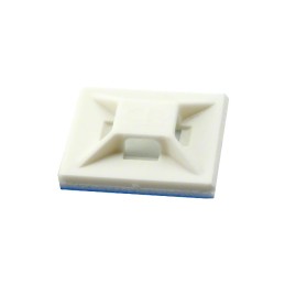 1 pcs : FTH-40A1-RT - CABLE TIE HLDR QUAD ADH WHITE