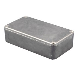 1 pcs : 1590AFBK - Box Aluminum Black Cover Included 3.642' L x 1.516' W (92.51mm x 38.51mm) X 1.280' (32.51mm)